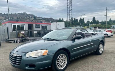 2005 CHRYSLER SEBRING CONVERTIBLE